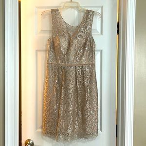 Beautiful sparkly Jenny Yoo dress. size 6.